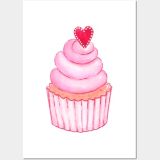 cupcake love Posters and Art